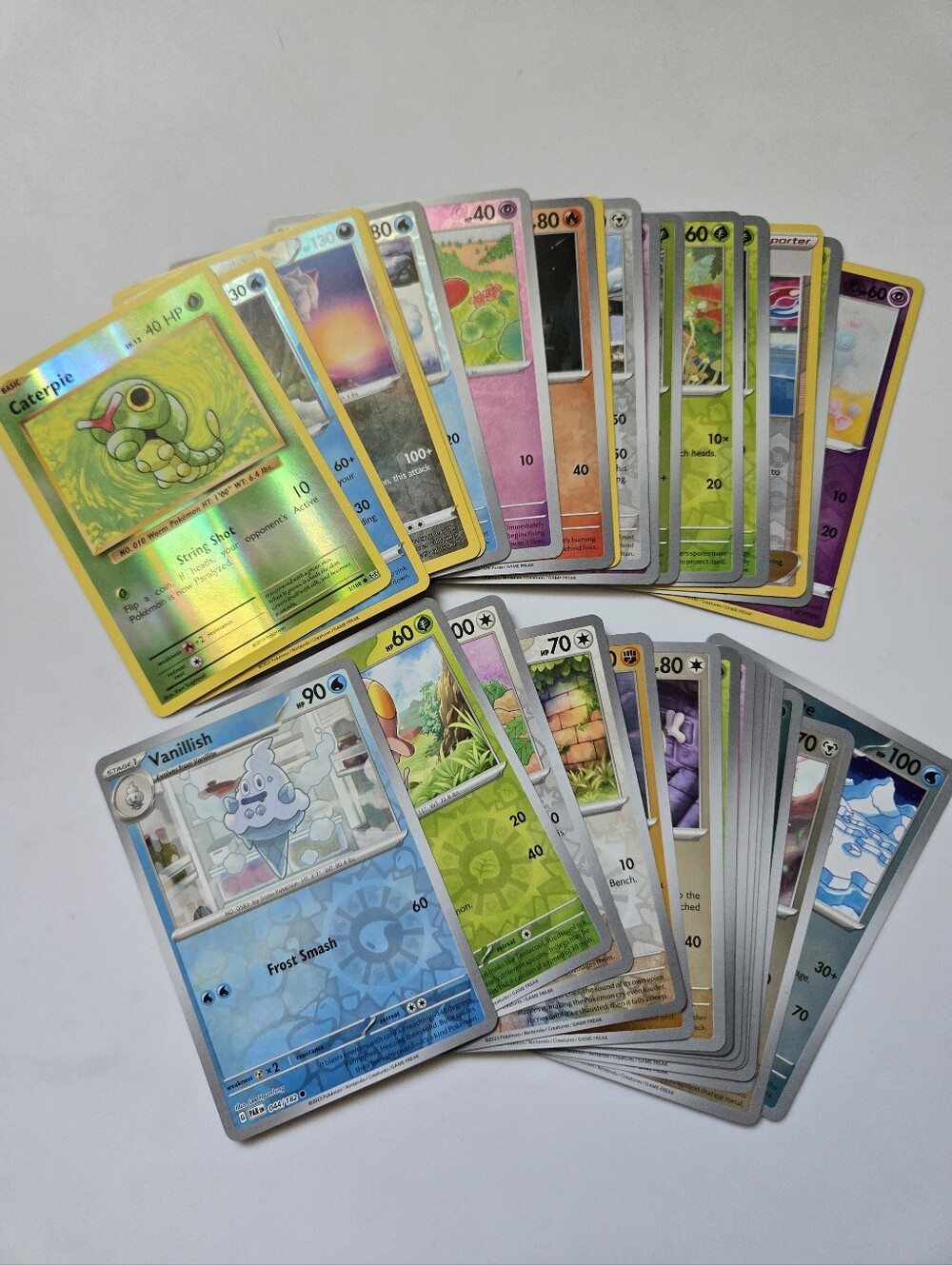 30 Rev Holos Pokemom Cards